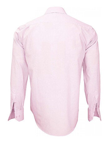 Chemise homme premium coupe droite BASIC-BUSINESS Emporio balzani Noir , 39