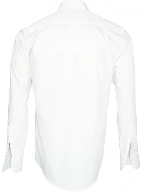 Chemise homme premium coupe droite BASIC-BUSINESS Emporio balzani Blanc , 42 - Kiabi
