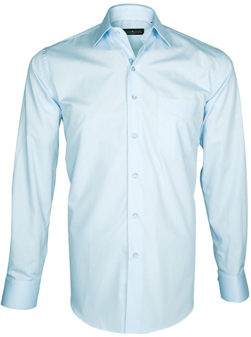 Chemise homme premium coupe droite BASIC-BUSINESS Emporio balzani Blanc , 42 - Kiabi