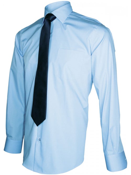 Chemise homme premium coupe droite BASIC-BUSINESS Emporio balzani Noir , 44 - Kiabi