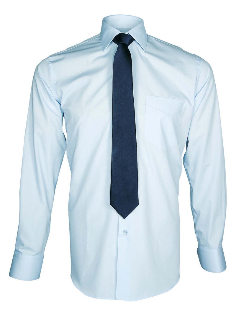 Chemise homme premium coupe droite BASIC-BUSINESS Emporio balzani Noir , 44 Noir - Kiabi