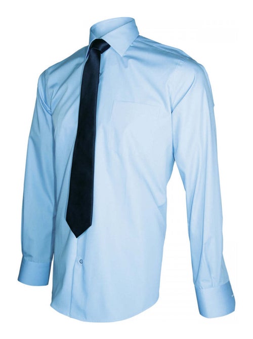 Chemise homme premium coupe droite BASIC-BUSINESS Emporio balzani Rose , 42 - Kiabi