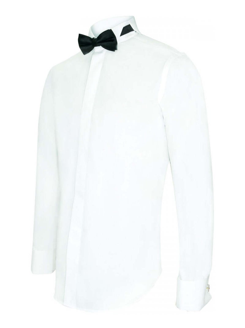 Chemise homme premium coupe droite BASIC-COL-CASSE Andrew Mac Allister Blanc , 38 Blanc - Kiabi