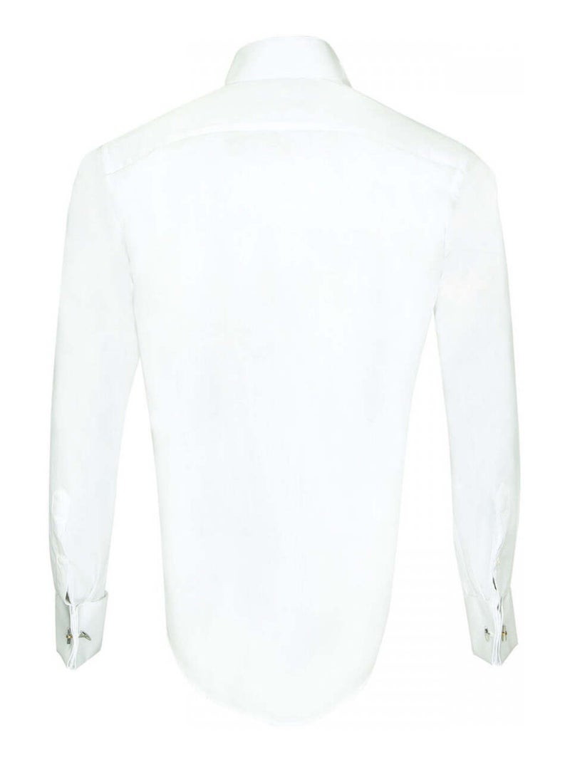 Chemise homme premium coupe droite BASIC-COL-CASSE Andrew Mac Allister Blanc , 43 Blanc - Kiabi