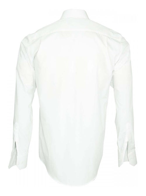 Chemise homme premium coupe droite BASIC-COL ITALIEN Emporio balzani Blanc , 40 - Kiabi