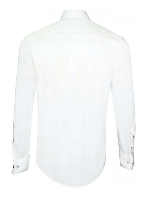 Chemise homme premium coupe droite BASIC-MOUSQ Andrew Mac Allister Blanc , 38 - Kiabi