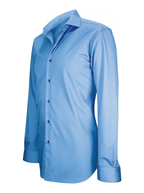 Chemise homme premium coupe droite NORWITCH Andrew Mac Allister Bleu , 40 - Kiabi