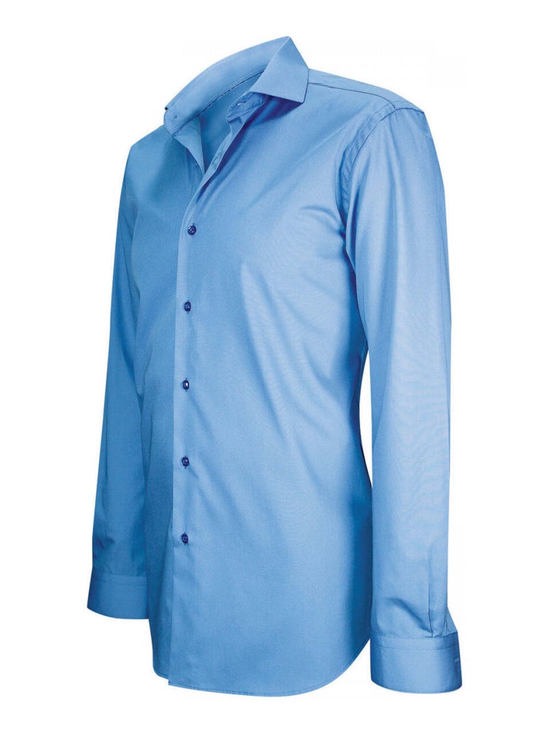 Chemise homme premium coupe droite NORWITCH Andrew Mac Allister Bleu , 40 Bleu - Kiabi