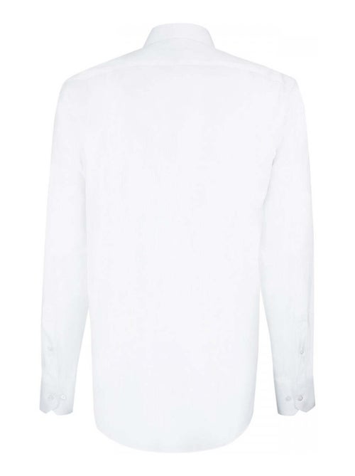 Chemise homme premium coupe droite STRIPY Andrew Mac Allister Blanc , 40 - Kiabi