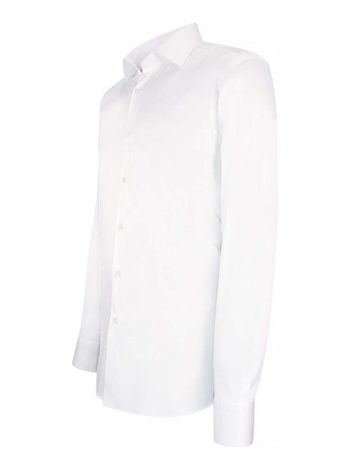 Chemise homme premium coupe droite STRIPY Andrew Mac Allister Blanc , 43 - Kiabi