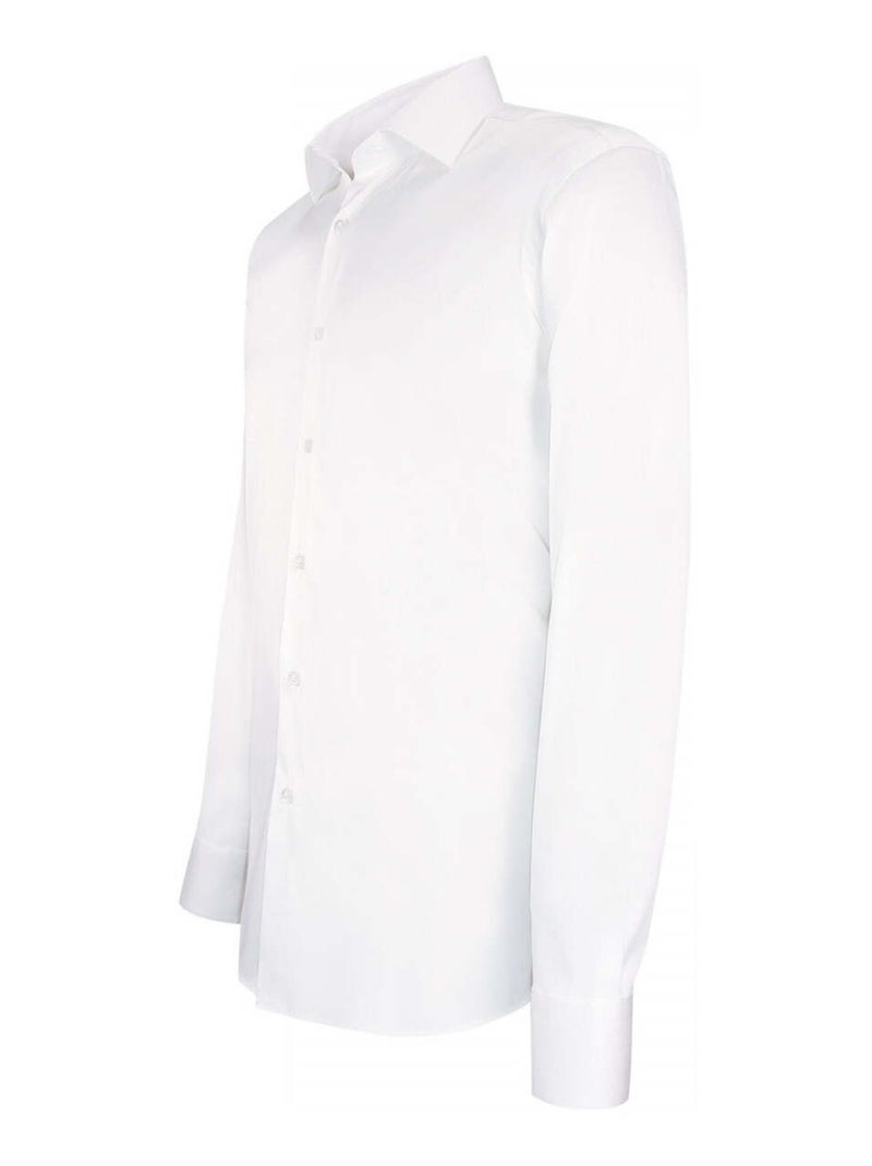 Chemise homme premium coupe droite STRIPY Andrew Mac Allister Blanc - Kiabi