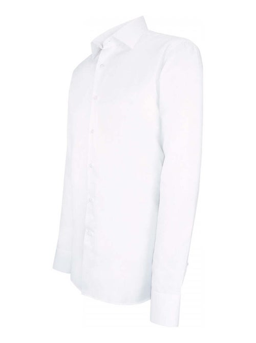 Chemise homme premium coupe droite WORKIN Andrew Mac Allister Blanc , 42 - Kiabi