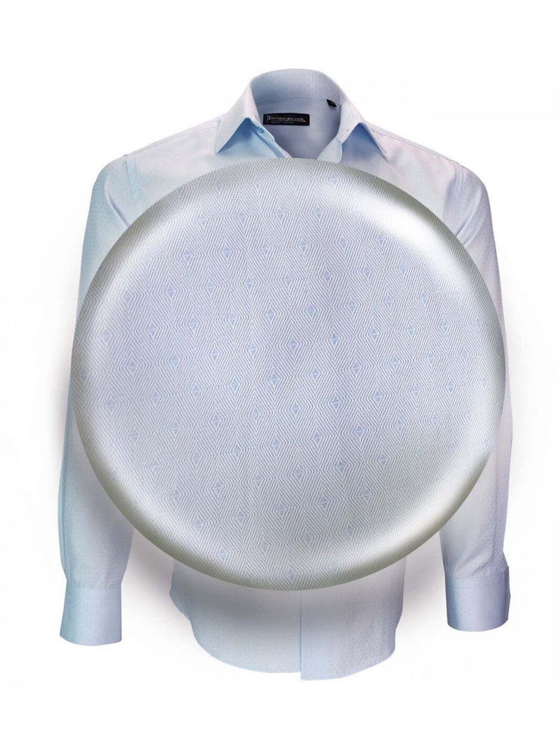 Chemise homme repasage facile coupe droite BARI Emporio balzani Blanc , 40 Blanc - Kiabi