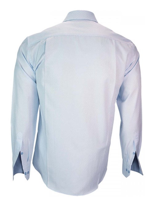 Chemise homme repasage facile coupe droite BARI Emporio balzani Blanc , 40 - Kiabi