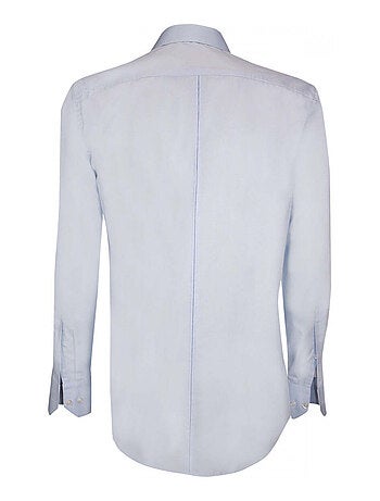 Chemise homme repassage facile coupe cintrée LORENZO Emporio balzani Bleu clair , 43