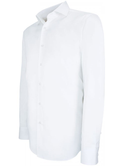Chemise homme satin de coton coupe cintrée SATINO Andrew Mac Allister - Kiabi