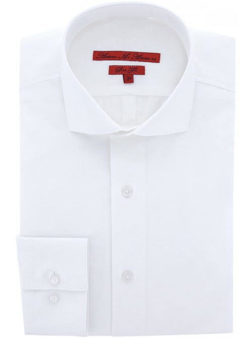 Chemise homme satin de coton coupe cintrée SATINO Andrew Mac Allister - Kiabi