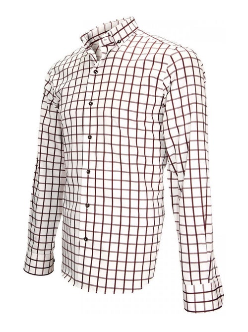 Chemise homme sport coupe cintrée MATTONELLA Emporio balzani Blanc , 41 - Kiabi
