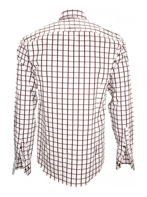 Chemise homme sport coupe cintrée MATTONELLA Emporio balzani Blanc , 41 - Kiabi