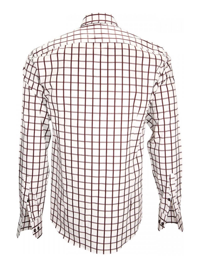 Chemise homme sport coupe cintrée MATTONELLA Emporio balzani Blanc , 41 Blanc - Kiabi