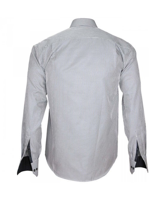 Chemise homme sport coupe droite MONTALCINO Emporio balzani Bleu , 40 - Kiabi