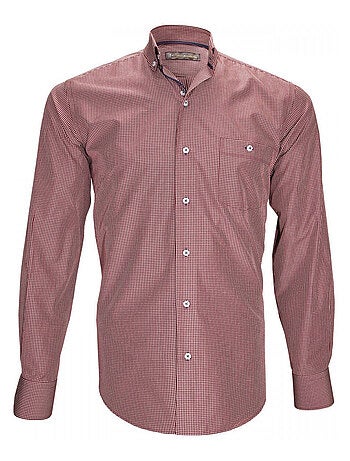 Chemise homme sport coupe droite TREVISO Emporio balzani Bordeaux , 40