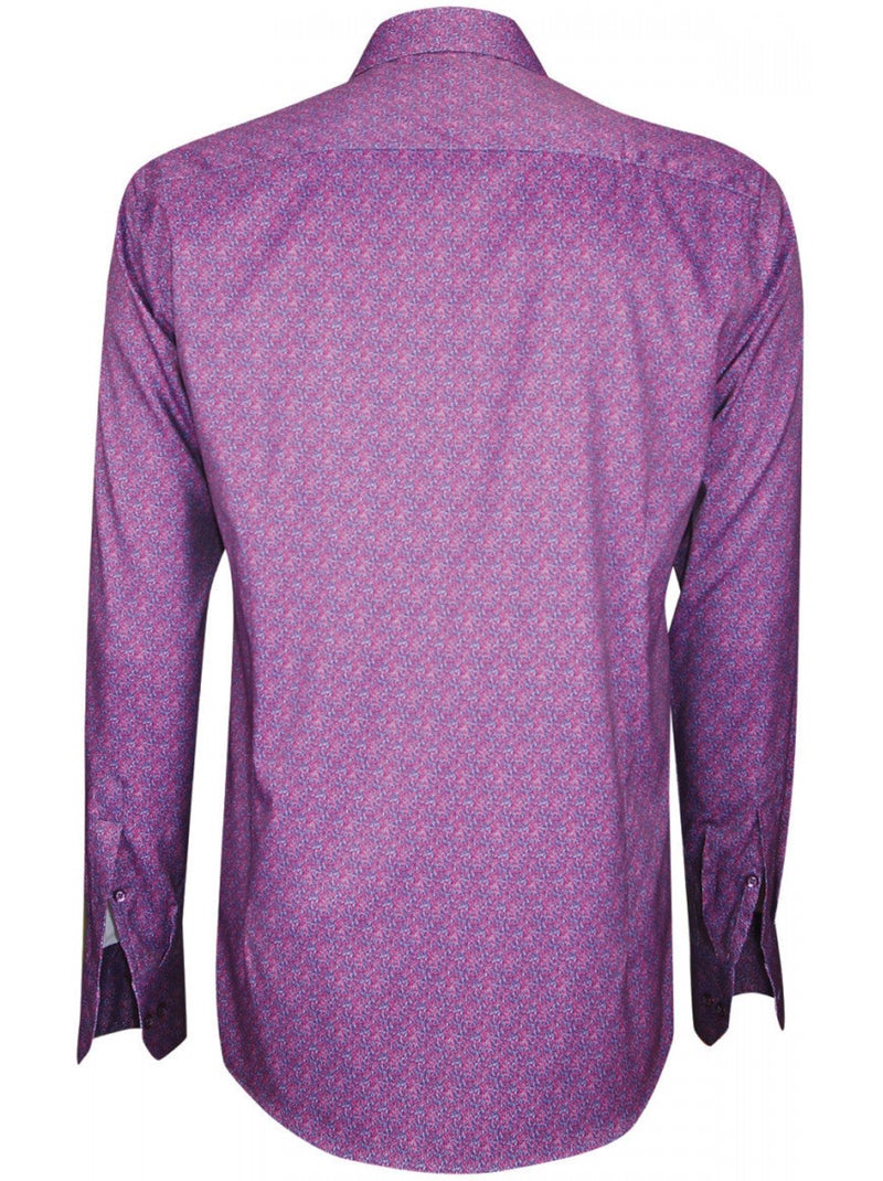Chemise homme Stretch coupe cintrée BENEDETTO Emporio balzani Violet - Kiabi