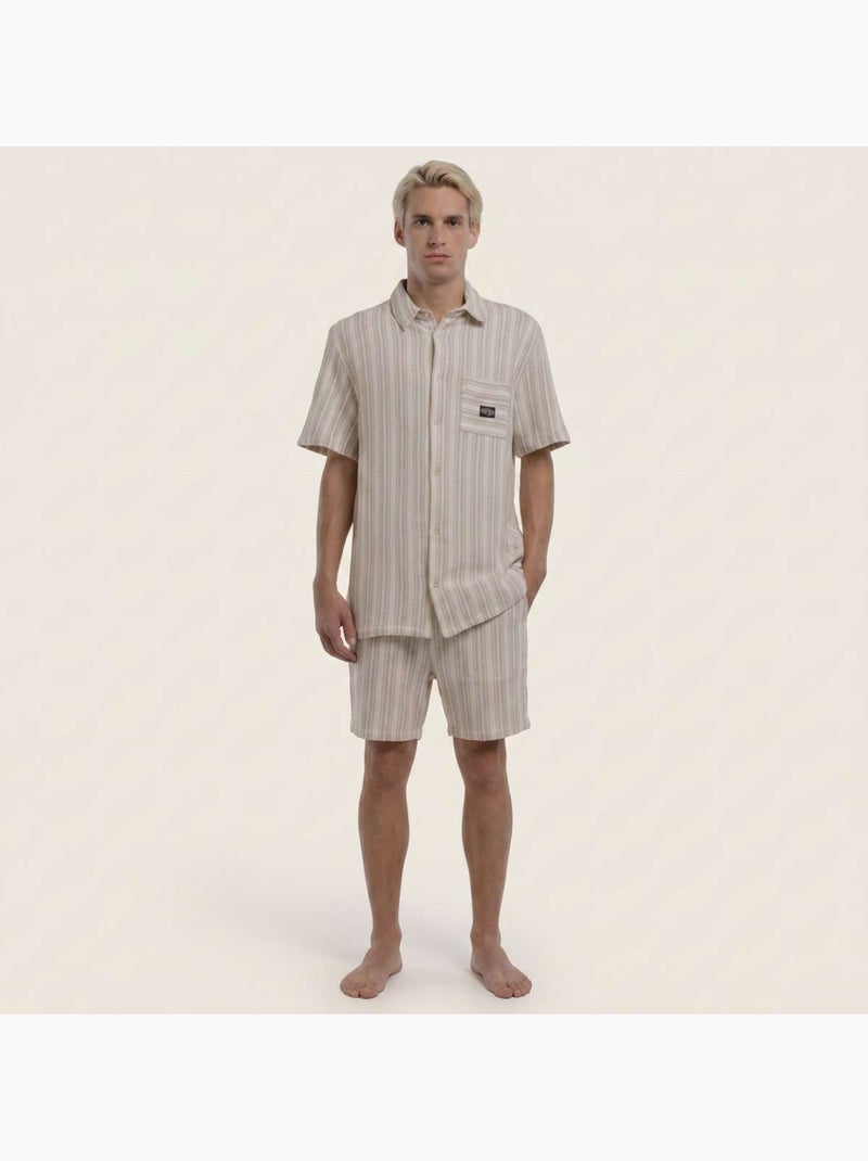 Chemise Homme Teddy Smith Ecru - Kiabi