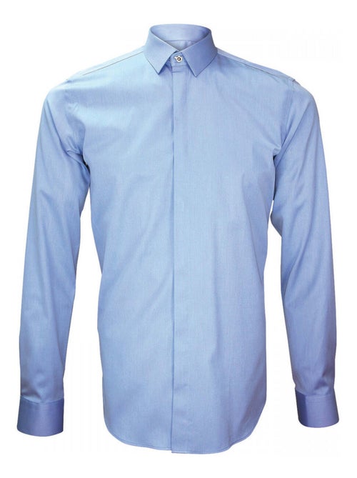 Chemise homme Tendance coupe cintrée NEW WEAVE Andrew Mac Allister Beige clair , 38 - Kiabi