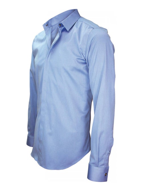 Chemise homme Tendance coupe cintrée NEW WEAVE Andrew Mac Allister Beige clair , 38 - Kiabi