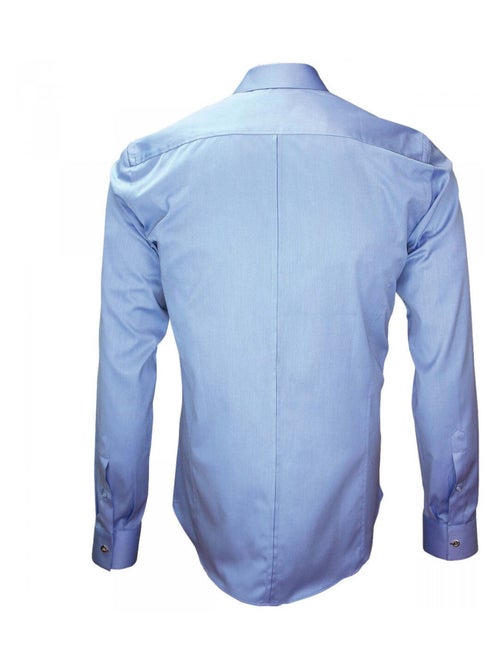 Chemise homme Tendance coupe cintrée NEW WEAVE Andrew Mac Allister Blanc , 40 - Kiabi