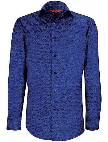 Chemise homme tissu à motifs coupe cintrée FLOWER Andrew Mac Allister