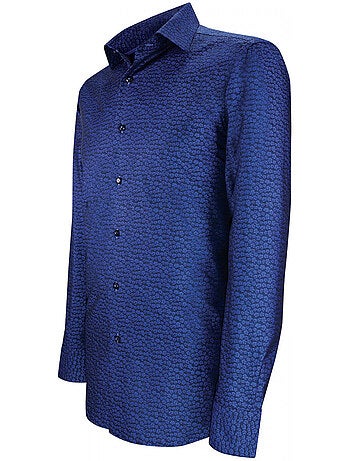 Chemise homme tissu à motifs coupe cintrée FLOWER Andrew Mac Allister