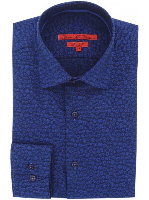 Chemise homme tissu à motifs coupe cintrée FLOWER Andrew Mac Allister - Kiabi Chemise homme tissu à motifs coupe cintrée FLOWER Andrew Mac Allister - Kiabi