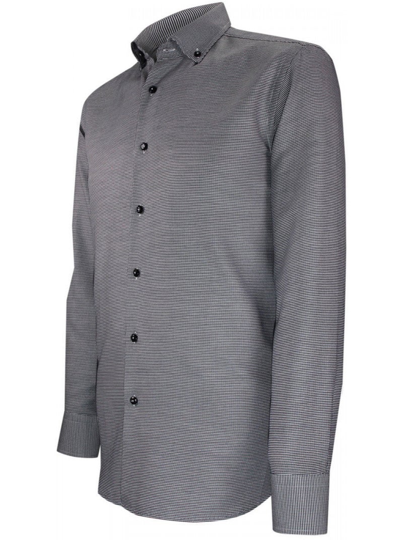 Chemise homme tissu à motifs coupe cintrée FRANCY Andrew Mac Allister Bleu , 45 Bleu - Kiabi
