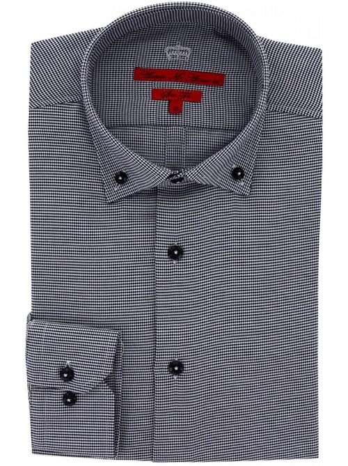 Chemise homme tissu à motifs coupe cintrée FRANCY Andrew Mac Allister - Kiabi