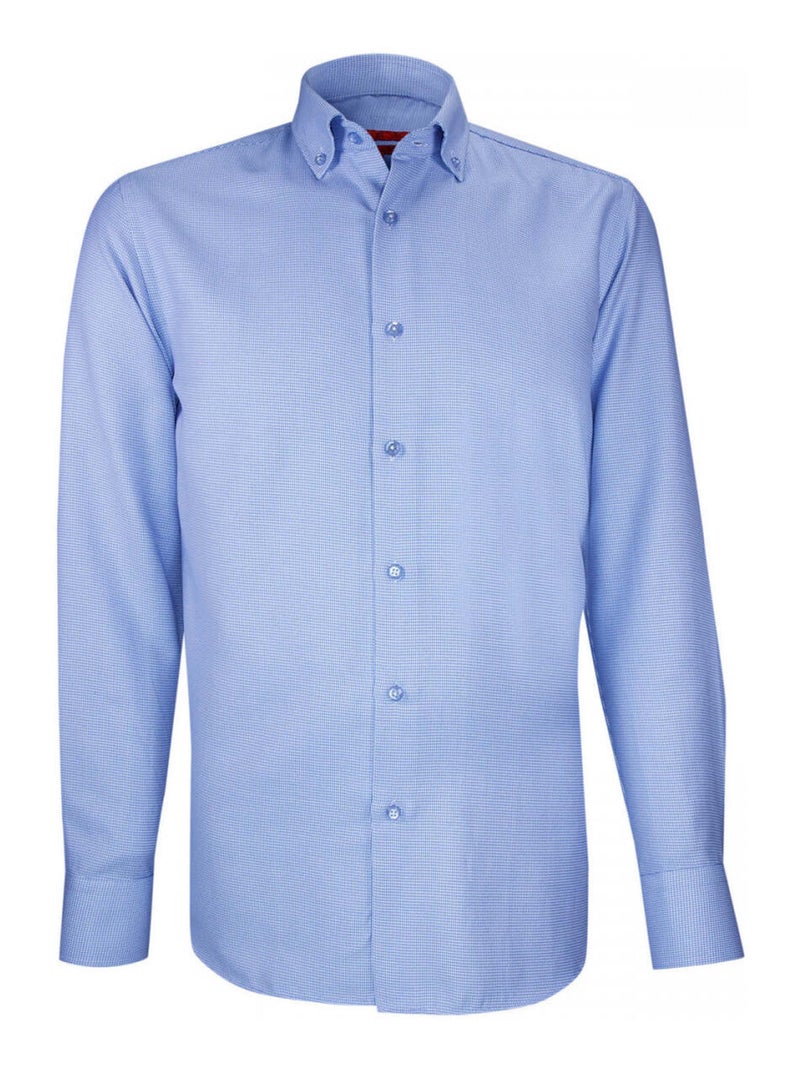 Chemise homme tissu à motifs coupe cintrée FRANCY Andrew Mac Allister Noir - Kiabi