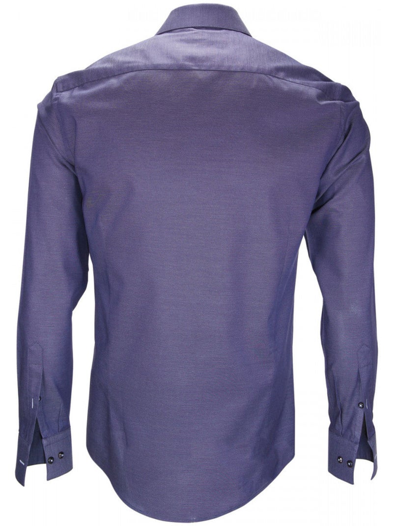 Chemise homme tissu armuré coupe cintrée FINCHLEY Andrew Mac Allister Bleu - Kiabi