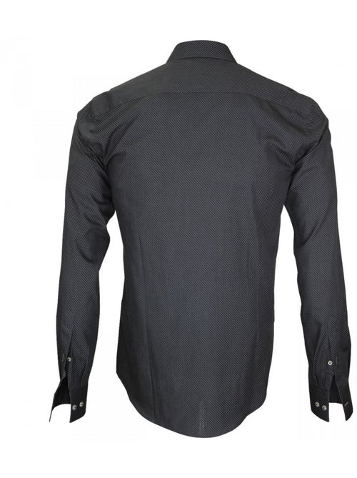 Chemise homme tissu armuré coupe cintrée HASTING Andrew Mac Allister - Kiabi