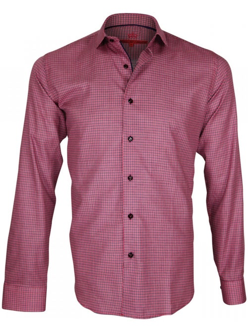 Chemise homme tissu armuré coupe cintrée HASTING Andrew Mac Allister - Kiabi