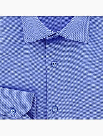 Chemise homme tissu armuré coupe cintrée POINT Andrew Mac Allister