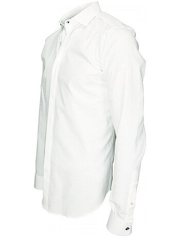 Chemise homme tissu armuré coupe cintrée WEMBLEY Andrew Mac Allister