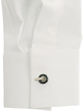Chemise homme tissu armuré coupe cintrée WEMBLEY Andrew Mac Allister