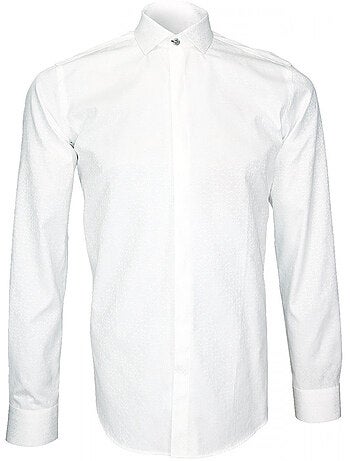 Chemise homme tissu armuré coupe cintrée WEMBLEY Andrew Mac Allister