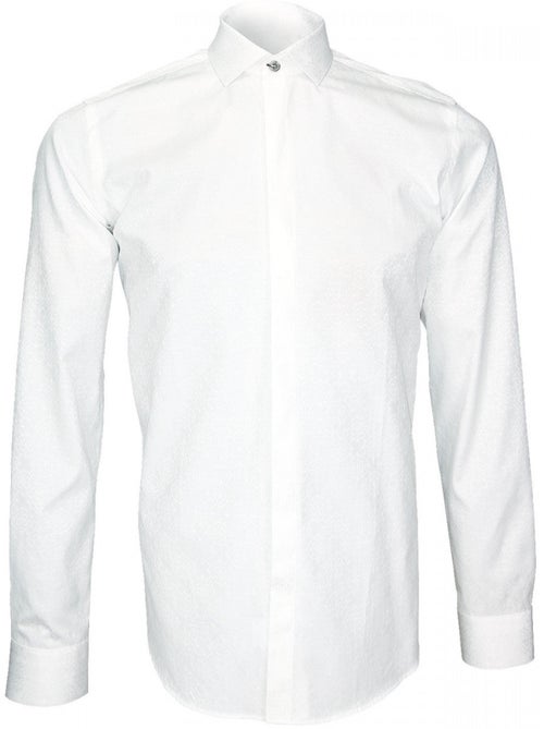 Chemise homme tissu armuré coupe cintrée WEMBLEY Andrew Mac Allister - Kiabi Chemise homme tissu armuré coupe cintrée WEMBLEY Andrew Mac Allister - Kiabi