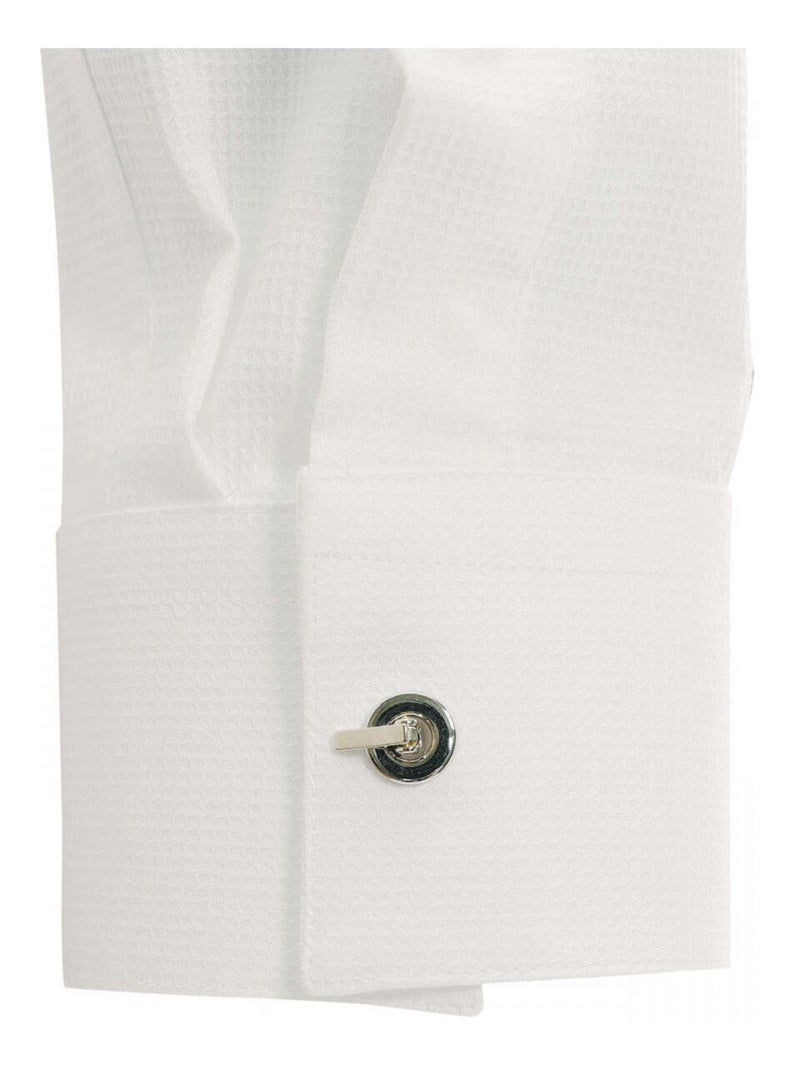 Chemise homme tissu armuré coupe cintrée WEMBLEY Andrew Mac Allister Bleu - Kiabi