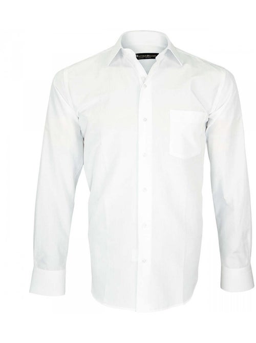 Chemise homme tissu armuré coupe droite CLASSICO Emporio balzani - Kiabi Chemise homme tissu armuré coupe droite CLASSICO Emporio balzani - Kiabi