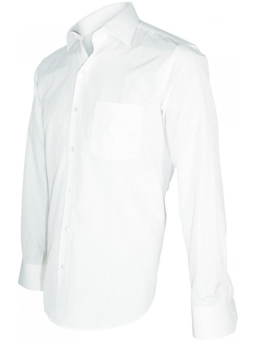 Chemise homme tissu armuré coupe droite CLASSICO Emporio balzani - Kiabi Chemise homme tissu armuré coupe droite CLASSICO Emporio balzani - Kiabi