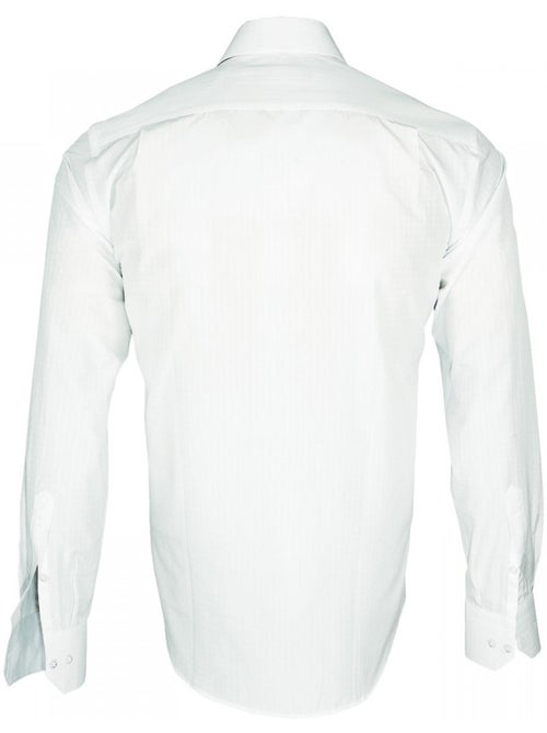 Chemise homme tissu armuré coupe droite CLASSICO Emporio balzani - Kiabi Chemise homme tissu armuré coupe droite CLASSICO Emporio balzani - Kiabi