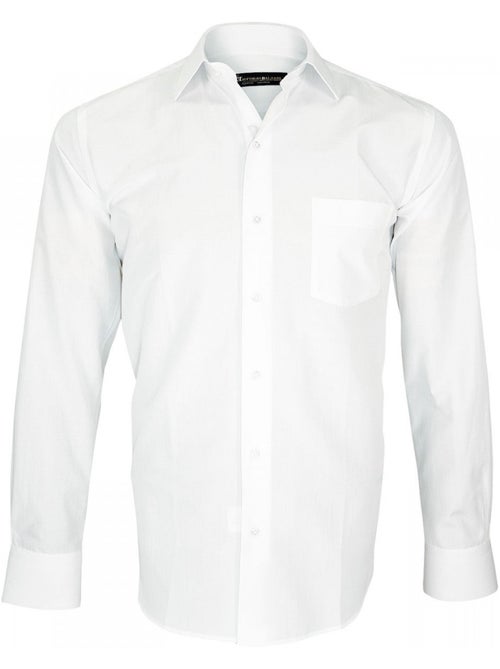Chemise homme tissu armuré coupe droite CLASSICO Emporio balzani - Kiabi Chemise homme tissu armuré coupe droite CLASSICO Emporio balzani - Kiabi